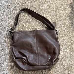 Coach Brown Leather Shoulder Bag